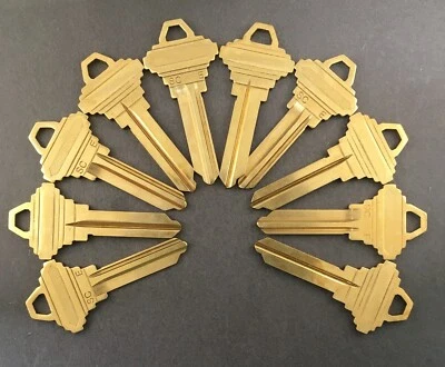 SEE LIST Lots of FSIC 6 Pin Control Key Blanks for Schlage E Keyway