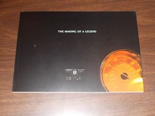 2002 Bentley "The Making of a Legend" 82-Page BOOK