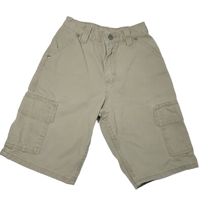 Vintage Y2K Lee Pipes Shorts Boys Youth Size XS 22