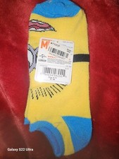 Minion No Show Socks 1 Pair