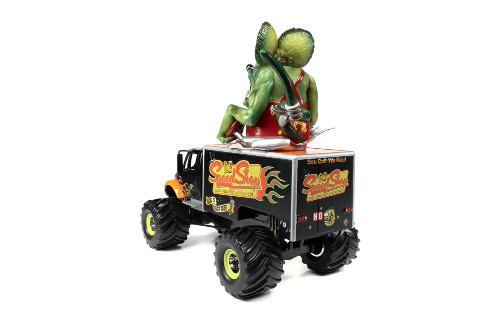 ミニカー RAT FINK SPEED SHOP MONSTER TRUCK Amazon.com: Johnny Lightning - Rat Fink Speed Shop Monster