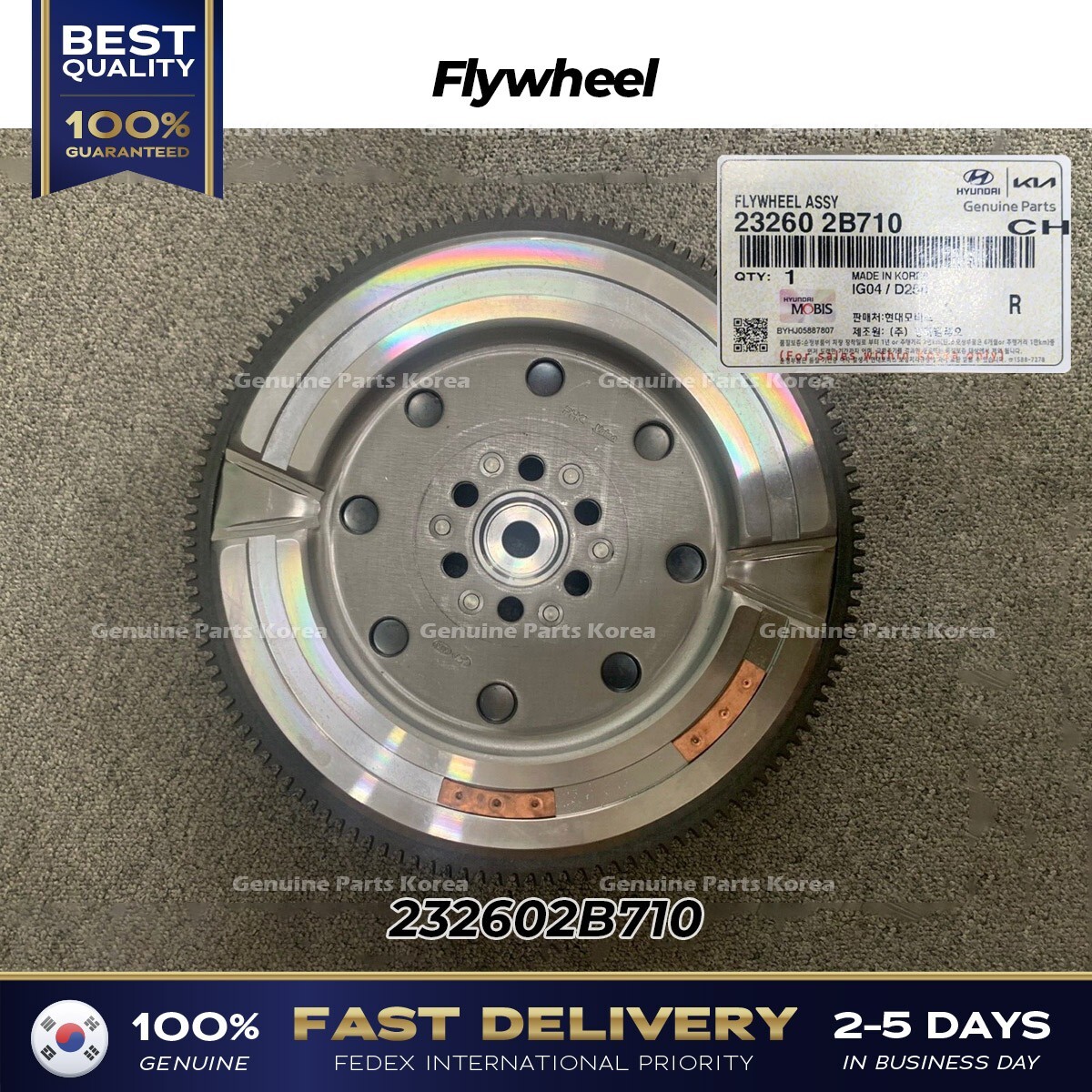 ⭐Genuine⭐ Flywheel 232602B710 for Hyundai Elantra Veloster Kia