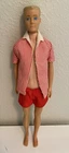Vintage 1960’s Original Ken Doll, Barbies Boyfriend By Mattel With Beach Outfit.