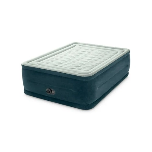 Intex Dura-Beam 24" Dream Lux Pillow Top Airbed Mattress with Internal Pump -...