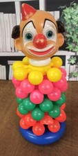 Jouet Clown Anneaux à Empiler Vintage 60' 70'