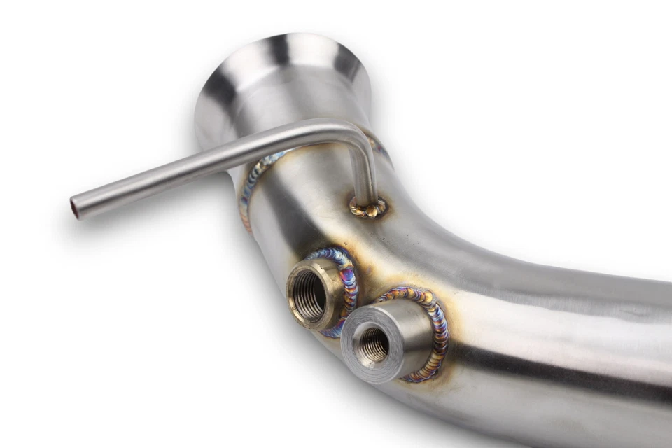 Tubo descendente BMW 316d 318d 320d 115 136 143 177 184 E90 E92 E91 N47 N47N eliminación DPF - Imagen 2 de 4