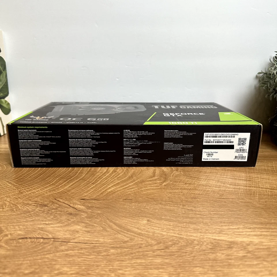 ASUS TUF Gaming NVIDIA GeForce GTX 1660 Ti EVO OC Edition Graphics Card SEALED! - Image 4 of 4