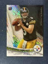 2013 Topps Platinum Frost Refractor #131 Landry Jones Steelers /99 RC