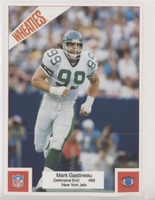 1987 Wheaties NFL Posters Cereal Mark Gastineau #17 1m8