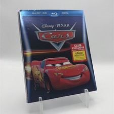 Cars Blu Ray  DVD New Sealed Movie w Slipcover