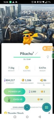 Shiny Pikachu England Road Trip Background  Pokemon Go 