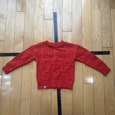 NWT LEGO Collection x Target Toddler Red Adaptive Textured Sweater Sz XS