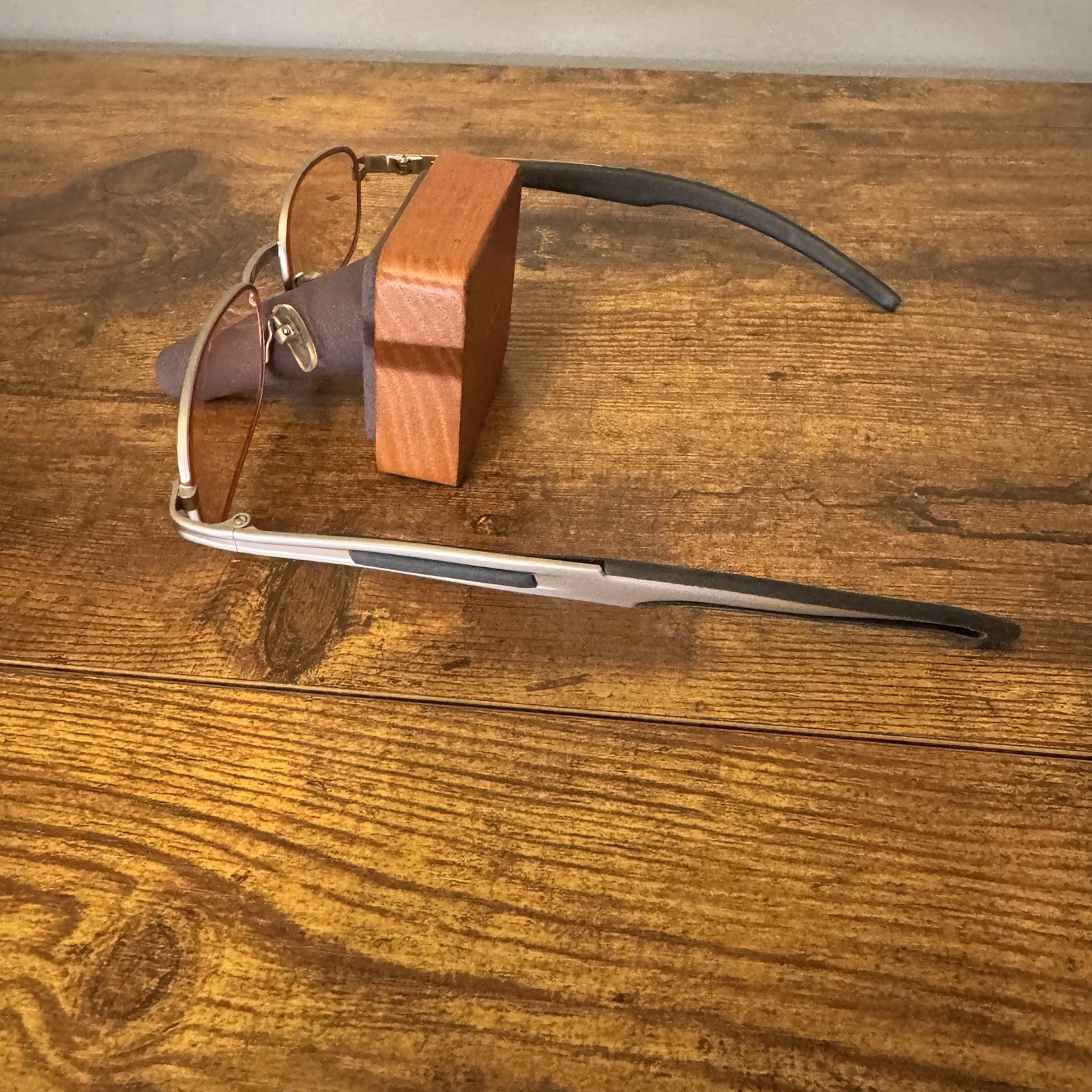 Frondini Collection Silver Rectangular Eyeglasses… - image 3