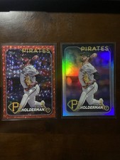 2024 Topps Update  - Colin Holderman #US172 Orange Crackle Foilboard /299 (RC)