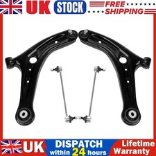 New Front Lower Suspension Control Arm + Links For Ford Fiesta MK7 2008-2018 UK