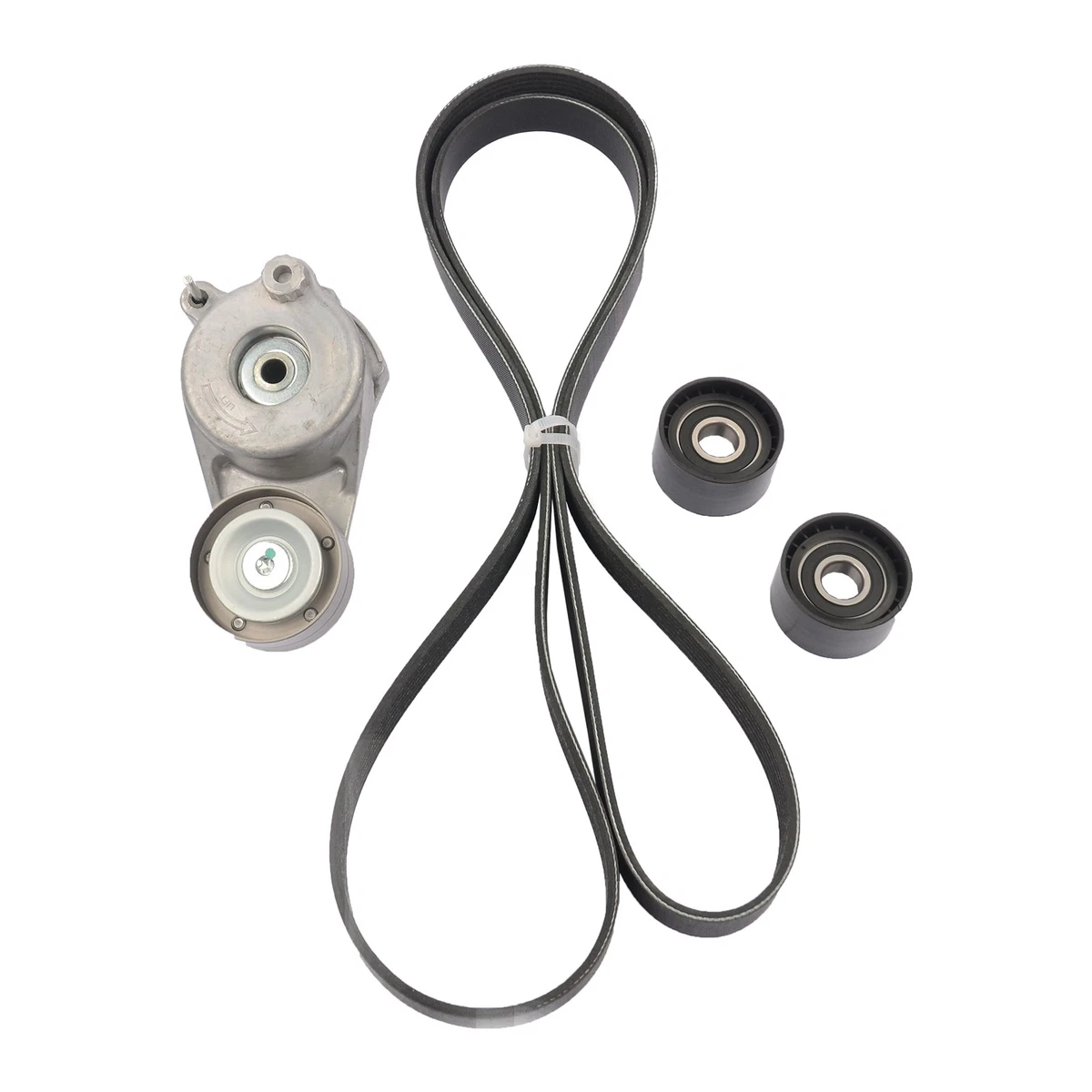 4pc Belt Tensioner & Idler Pulley Kit – OES For Sprinter 2500 3500 2003-2006 (INA)