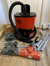 Red Henry Numatic RSB140 Backpack Cordless Vacuum Hoover With New Tools +Charger