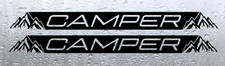 2X /CAMPER / CAMPER / CAMPER / CAMPER / ADESIVI / DECALCOMANIA / GRAFICA / VINILE