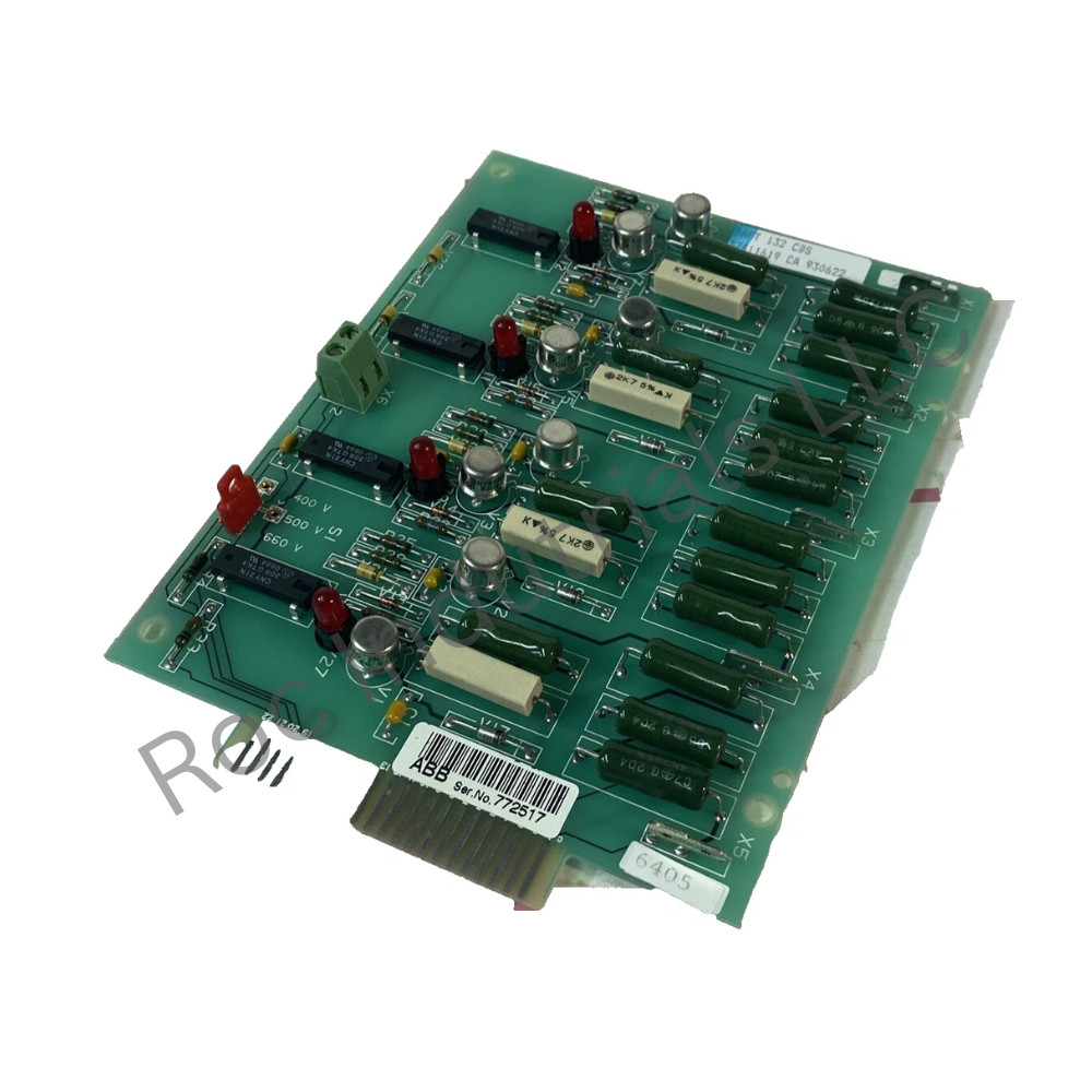 ABB SAFT 132 CBS Supervision Control Circuit Board