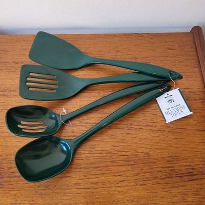 Vintage Woolworths Melamin Küchenutensilien Neu aus altem Lagerbestand 90er Requisite 4er Set 