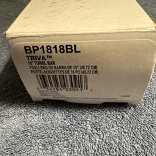 Moen Triva BP1818BL Matte Black 18" Towel Bar