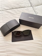 PRADA Women's Symbole Cat Eye Sunglasses, 50mm with Case and Box