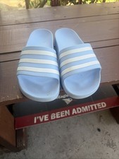 adidas Adilette Aqua Women’s Blue Slides IE8919