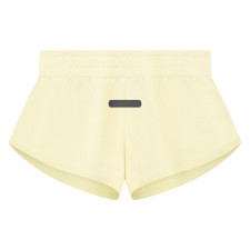 adidas Fear Of God Athletics Shorts Womens Yellow Casual Athletic Bottoms IW8933