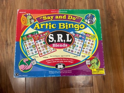Say And Do Artic Bingo S, R, L Blends Sound BGO-87 Super Duper Pub. All Ages EUC