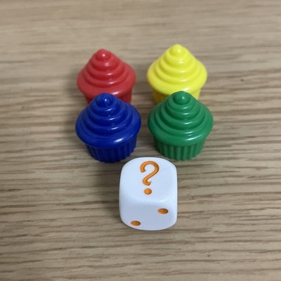 Monopoly Junior Party Set mit vier Spielmarken + Würfel - Ersatzteile