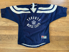 TORONTO MAPLE LEAFS YOUTH KIDS NIKE JERSEY SIZE 5 SMALL BLUE NHL HOCKEY TODDLER
