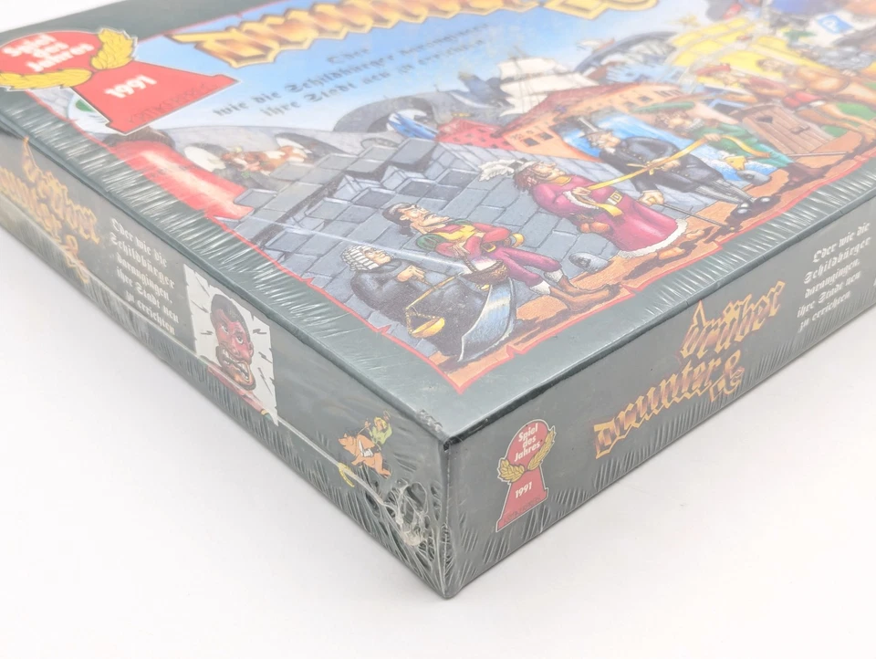 Drunter Drüber Gesellschaftsspiel Hans im Glück NEU versiegelt OVP Flecken - Bild 3 von 4