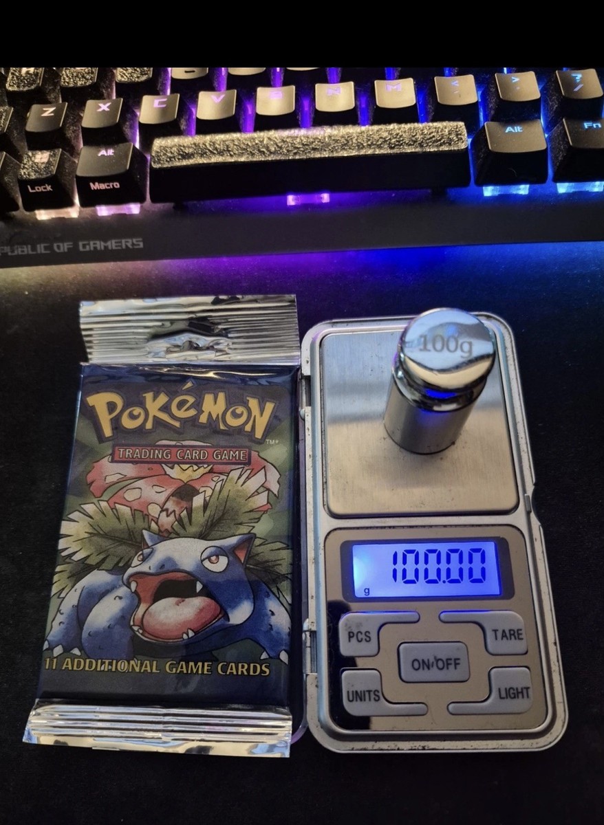 wizards of the coast pokemon booster box 21.25g Wizards of the Coast Pokemon Base Set Booster Pack