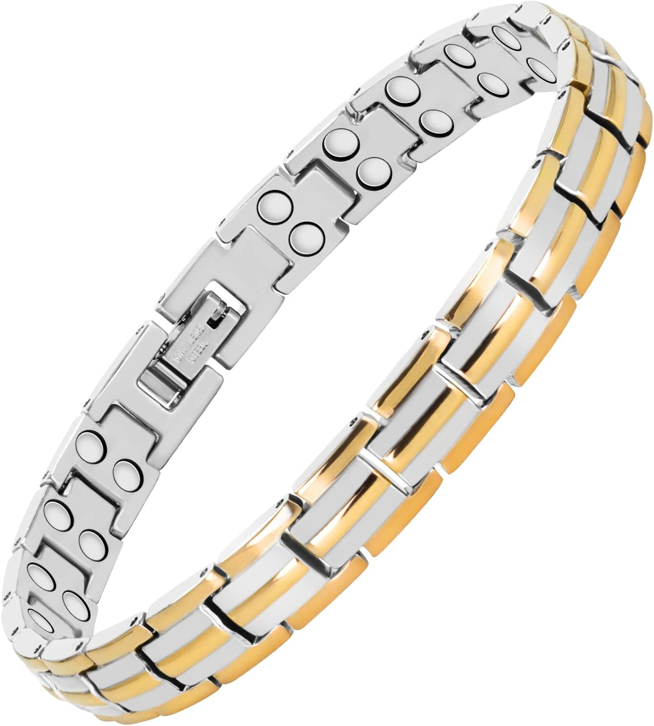 Magnetic Bracelet for Women Titanium Steel Magnetic Bracelet with Neodymium Magn