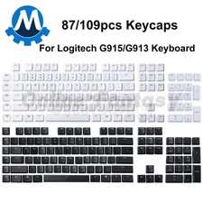 109pcs/87pcs Set Key Caps for Logitech G915 G913 G815 G813 TKL RGB Keyboard
