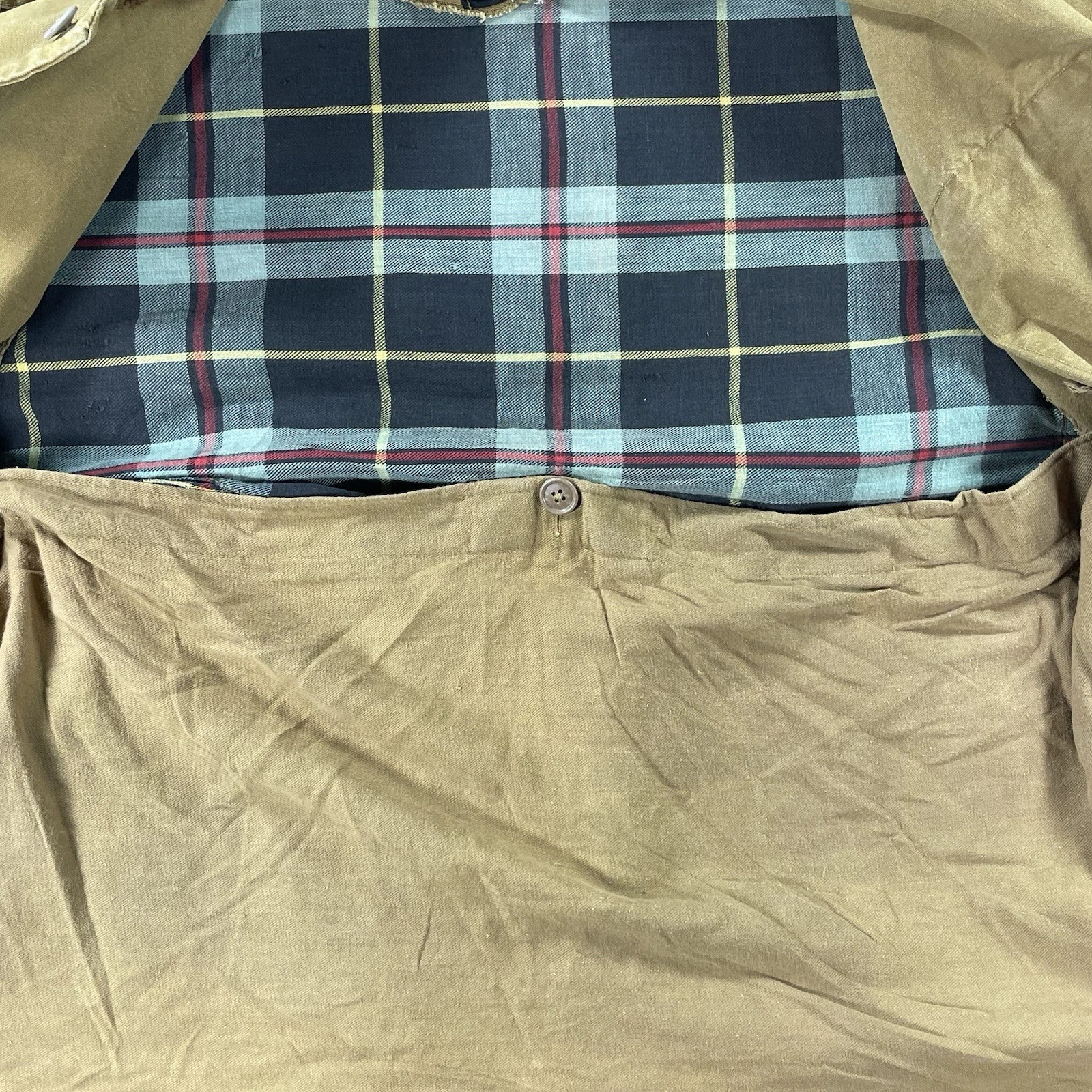 Vtg 60s Bullseye Bill Hunting Jacket Tan Duck Canvas - Mens L - like carhartt - product detail image 9