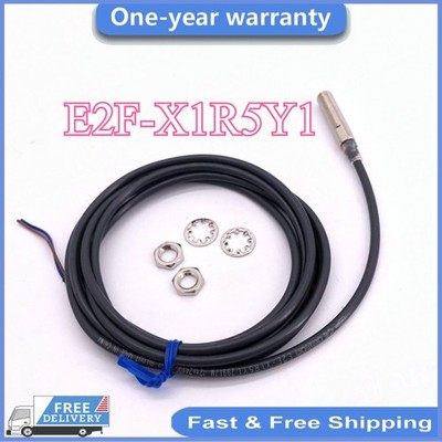 Omron E2F-X1R5Y1 M8 Proximity Sensor AC 2 Wire 24-240VAC 1.5mm IP68