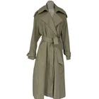 Shieke Australia Womens Trench Coat Beige Relaxed Oversized UK 10 12 14 RRP £175