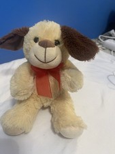 Sitting Puppy Dog Plush Toy