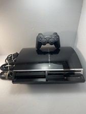 REPASTED PlayStation 3 Backward Compat CECHE 01 MG (80GB) w/Controller LOW HOURS