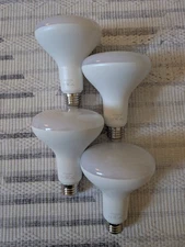 4 Pack 1300 Lumens Wi-Fi BR30 Smart Bulbs FLASHED WITH TASMOTA