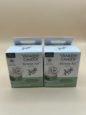 Yankee Candle Serene Air Refill Restorative Hinoki & Juniper Room Fragrance 2 Pk
