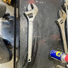 S-K TOOLS 16" ADJUSTABLE Crescent WRENCH FORGED ALLOY MADE IN USA 