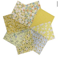 Brand New in Packages. 8 - 18" x 22" Fat Quarters. Fabric Bundle. 100 Cotton
