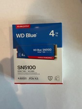 WD Blue SN5100 4TB NVMe SSD Internal Solid State PCle 4.0
