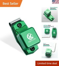 Customizable Magnetic Chalk Holder for Pool Cues - Superior Grip  Color Variety