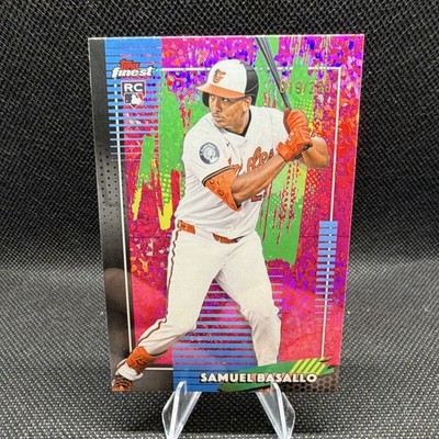 Topps Finest 2025 Samuel Basallo Baltimore Orioles #16 RC Serial Numbered /250
