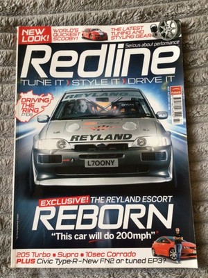 Redline Magazine - July 2007 - Reyland Escort Front Cover