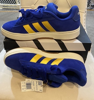 adidas Grand Court Alpha 00s Mens Size 11.5 Sneaker Lucid Blue Utility Gold