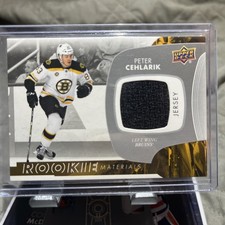 2017-18 Upper Deck Rookie Materials Peter Cehlarik #RM-PC